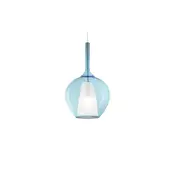 VISEČA SVETILKA KALIQUE SP1-1 D28 MODRA W27 1x42W IP20 ID359588