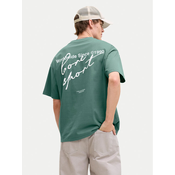 Jack & Jones Majica Dust 12292982 Turkizna Loose Leg