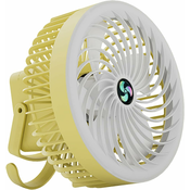 Generic USB namizni ventilator s prilagoditvijo LED Izjemno tih prenosni 3-stopenjski zmogljiv namizni ventilator, (21132730)