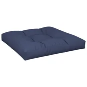 Jastuk za palete tamnoplavi 70 x 70 x 12 cm od tkanine