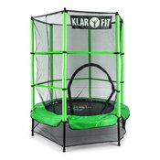 KLARFIT ROCKETKID, zeleni, 140 cm, trampolin