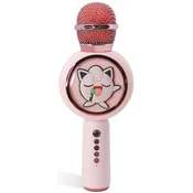 Karaoke mikrofon OTL Pokémon Jigglypuff PopSing z LED-osvetlitvijo