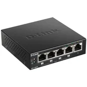 D-link switch 5p dgs+1005p/e poe+ 60w ( dli001 )