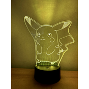 Gentilis Pikachu RGB Led Lampa