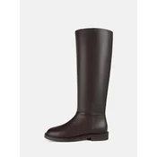 L37 HANDMADE SHOES Škornji SIMPLE BOOTS rjava
