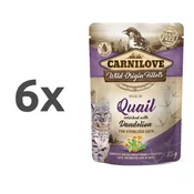 Carnilove Cat WMM Adult Sterilised - prepelica & regrat, 85 g 6 x 85 g