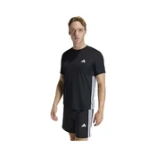 ADIDAS PERFORMANCE Tehnicka sportska majica Essentials crna / bijela