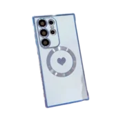 Ovitek za telefon UEEBAI Heart MagSafe Samsung Galaxy S24 Ultra