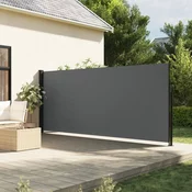 Greatstore zložljiva stranska tenda (180x500cm), antracitna