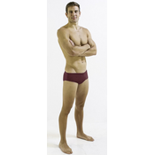 Mens swimsuit finis aquashort solid cabernet 34