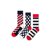 Happy Socks Carape Classic Filled Optic Socks 3-pack