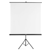 slomart Projekcijsko platno Hama na stativu, 155x155 cm