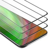 Cadorabo CADORABO Vivo NEX - Zaščitna folija v transparentno s čarno - 3-pack Kaljeno steklo za zaščito zaslona s trdoto 9H in 3D dotikom, (20548206)