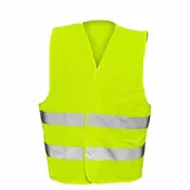 Reflektirajući prsluk Bruno - Fluo Žuta