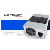 LC-POWER - Napajanje 1800W LC1800 ATX V2.31 Mining Edition