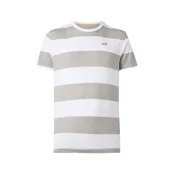 HOLLISTER Majica siva melange / bijela