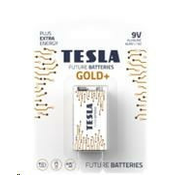 TESLA BATERIJE 9V GOLD+ (6LR61 / BLISTER FOLIJA 1 KOM)