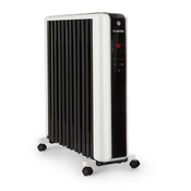 Klarstein Thermaxx 2500, radiator na olje, 2500 W, 5 - 35 °C, 24-urni časovnik, belo-črna (DSM3-Thermaxx 2500RC)