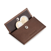 Slimpuro Coin Pocket z zaščitno kartico RFID za ZNAP Slim Wallets 8 in 12, spenjalni gumb