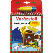 Čarobno pero - Božič pobarvanka V MADŽARŠČINI