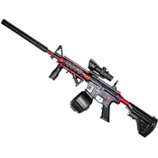 Sunny Blaster M4A1, pištola za vodni gel z dodatki, rdeča