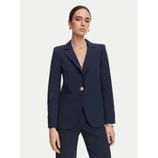 Rinascimento Suknjič CFC0131087003 Mornarsko modra Regular Fit