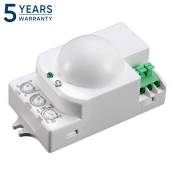 Mikrovalovni senzor gibanja, 360° IP20, 1200W
