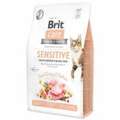 Brit Care Cat Grain-Free Sensitive Zdrava prebava in nežen okus - 2 kg