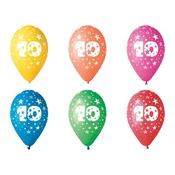 Balon, 26 cm, število: 10, 5 kosov