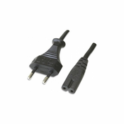 Kabel napajalni Manhattan, C7-CEE, 1,8m, črna