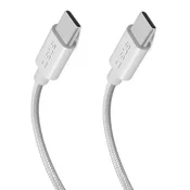 SBS USB-C – USB-C Kabel 2m bijelo Podaci TECABLETISSUETCC2G i punjenje, 2.0, 60W Power Delivery