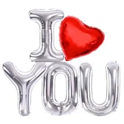 Folija balon I LOVE YOU Valentinovo 76 cm