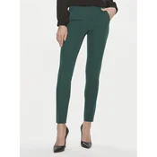 Liu Jo Hlače iz tkanine MF3229 T7896 Zelena Regular Fit