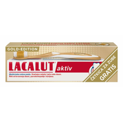 Lacalut Aktiv Pasta za zube, 75 ml + Gold Edition Cetkica za zube GRATIS