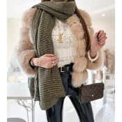 Gemre Green polka dot scarf Khalil