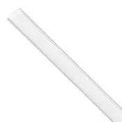 VEVOR LED aluminijasti kanal v obliki črke V 200 cm paket 10 kosov mlečni pokrov