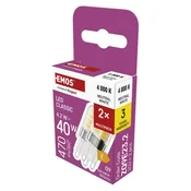 LED žarnica Classic JC/G9/4,2 W (40 W)/470 lm/Nevtralna bela/2 pcs 2/1