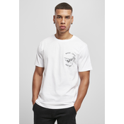 Mister Tee Majica Make Love Tee, bela