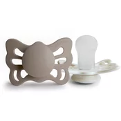 FRIGG Butterfly Size 1:0-6 months duda Portobello/Cream 2 kos