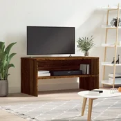 Vidaxl vidaXL TV stojalo rjav hrast 80x40x40 cm