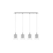 Rabalux 3116 - Kristalni lestenec na vrvici DUCHESS 4xG9/40W/230V