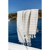 Lessentiel Maison Peškir za plažu Plavo-Krem