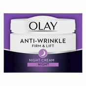 Noćna krema protiv bora ANti-Wrinkle Olay Live in Morrisons 50 ml