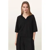 AllSaints polo ženska majica z volno BERN