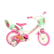 DINO BIKES Mali psi patrola bijelo-ružičasti bicikl veličine 12 - Dino Bikes bicikl