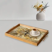 Aberto Design Poslužavnik TPEA9860 50 x 29 x 3.5 cm, Šareni