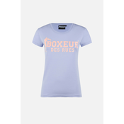 Boxeur BASIC T-SHIRT WITH FRONT LOGO, ženska majica, ljubičasta BXW0220104