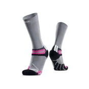 X-BIONIC Hike Discover Crew nogavice, clay grey (EU 37-38)