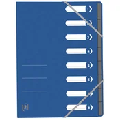 Oxford Mapa Oxford Top File+, DIN A4, 8 predelkov, modra, (21651408)