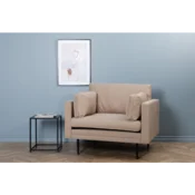 Venture Design Fotelj 90x88x110 cm rjave barve